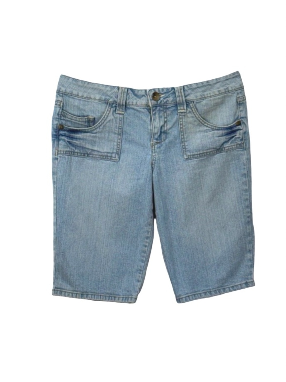 lei Bermuda Denim Shorts